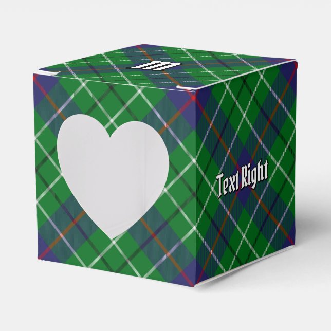 Clan Duncan Tartan Favour Box (Front Side)