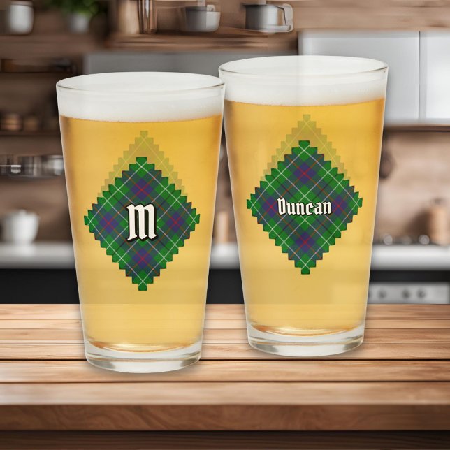 Clan Duncan Tartan Glass (Creator Uploaded)