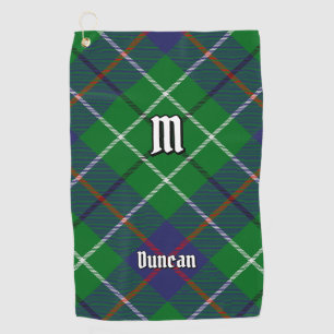 Clan Duncan Tartan Golf Towel