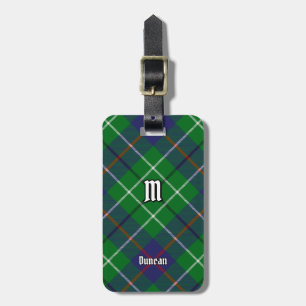 Clan Duncan Tartan Luggage Tag