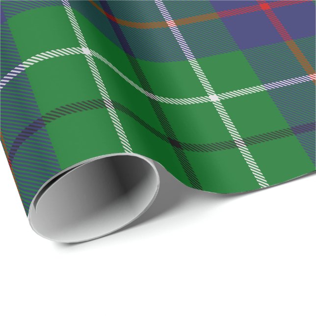 Clan Duncan Tartan Wrapping Paper (Roll Corner)