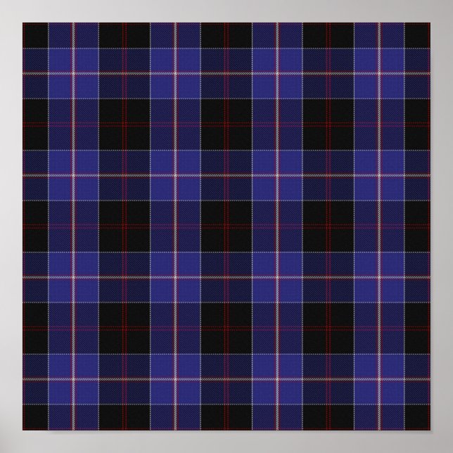 Clan Dunlop Tartan - Digital Download Poster (Front)