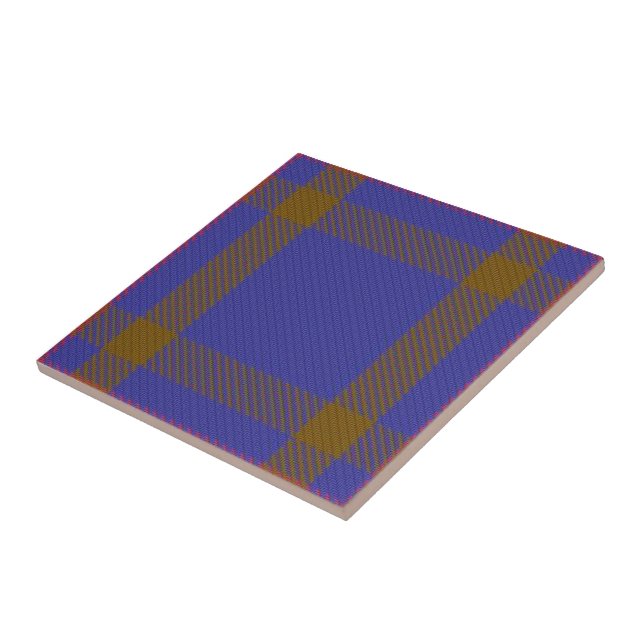 Clan Eliott Tartan  Tile (Side)