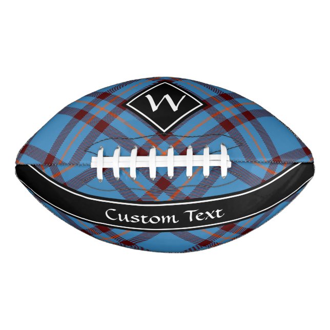 Clan Elliot Ancient Tartan Football American Football (Front)