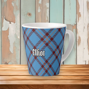 Clan Elliot Ancient Tartan Latte Mug
