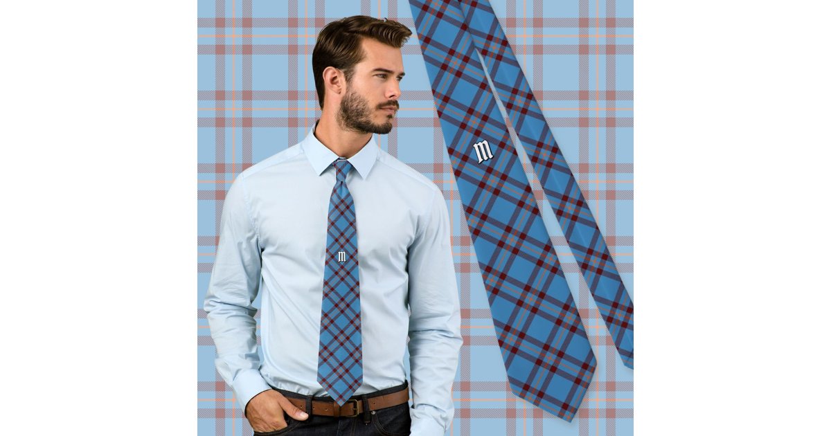 elliot tartan tie