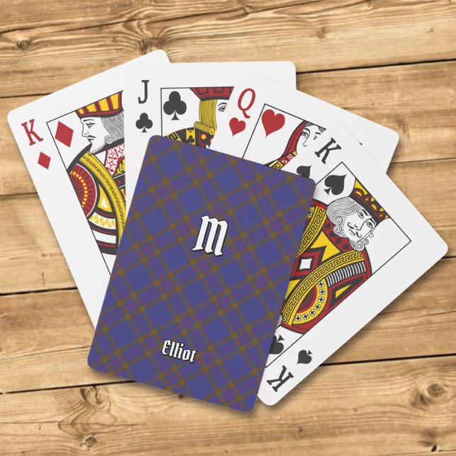 Clan Elliot Modern Tartan Playing Cards (Creator Uploaded)