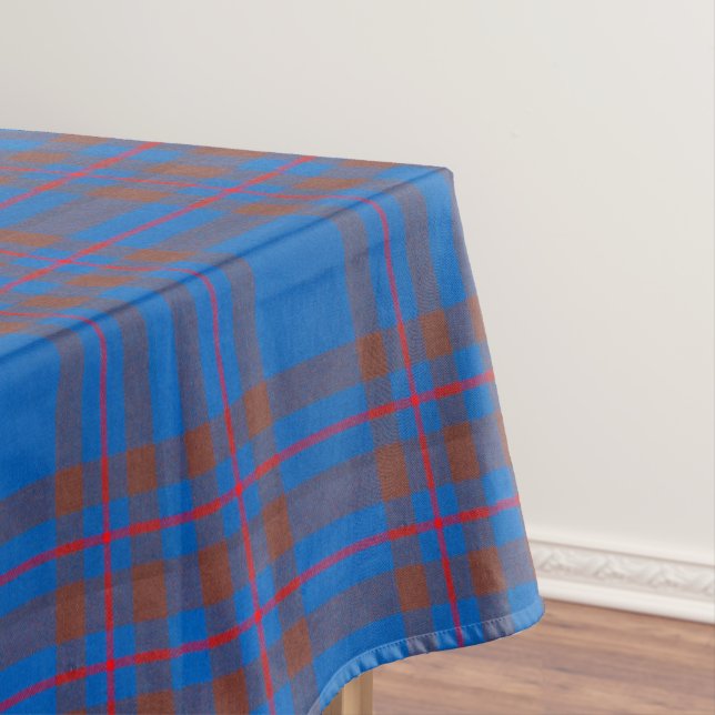 Clan Elliot Tartan Plaid Tablecloth (In Situ)