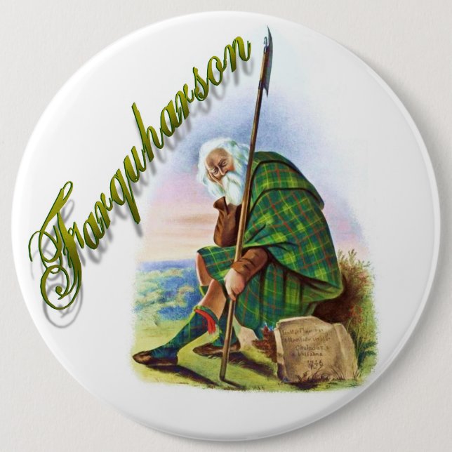 Clan Farquharson Scottish Dream Button (Front)