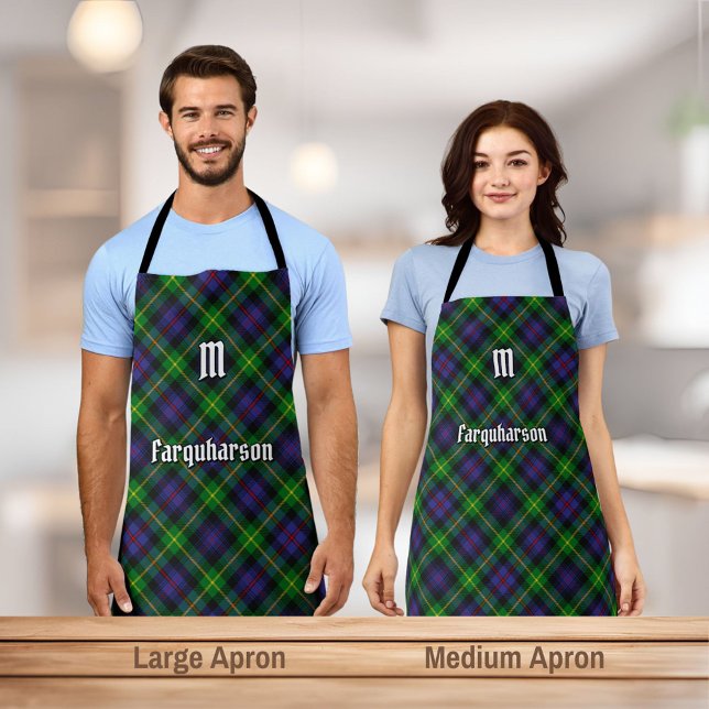 Clan Farquharson Tartan Apron (Creator Uploaded)