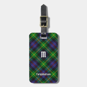 Clan Farquharson Tartan Luggage Tag