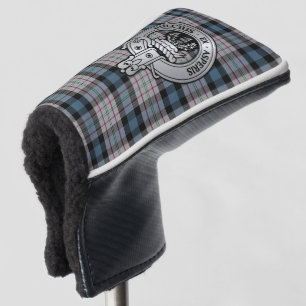 Clan Ferguson Crest & Dress Tartan Golf Head Cover