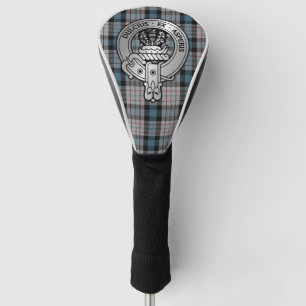 Clan Ferguson Crest & Dress Tartan Golf Head Cover