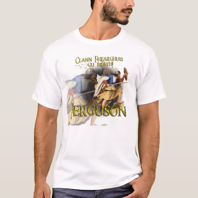 Clan Ferguson Highland Games T-Shirt (Front)