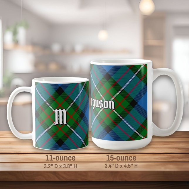 Clan Ferguson Tartan Coffee Mug (Creator Uploaded)