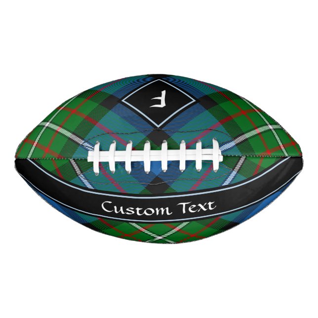 Clan Ferguson Tartan Football American Football (Front)