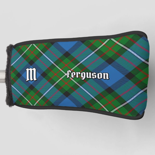 Clan Ferguson Tartan Golf Head Cover (Front)