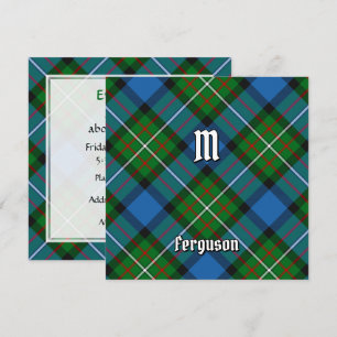 Clan Ferguson Tartan Invitation