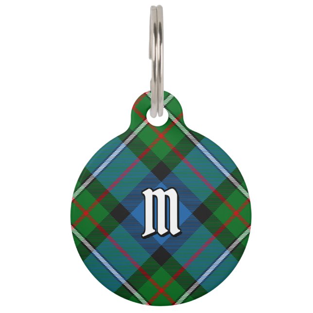 Clan Ferguson Tartan Pet ID Tag (Front)