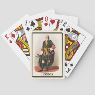 Clan Forbes Classic Scotland Playing Cards