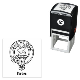 Clan Forbes Crest Self-inking Stamp