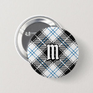 Clan Forbes Dress Tartan 6 Cm Round Badge