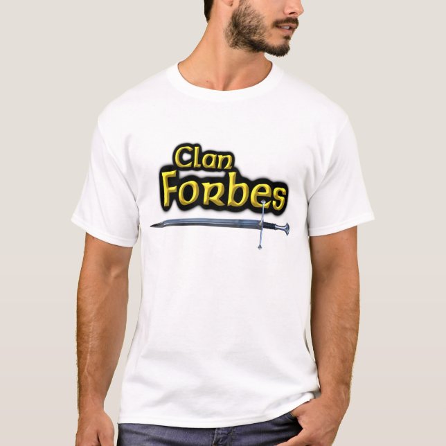 Clan Forbes Inspired Scottish T-Shirt (Front)