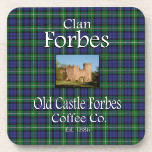 Clan Forbes Old Castle Forbes Coffee Co. Coaster
