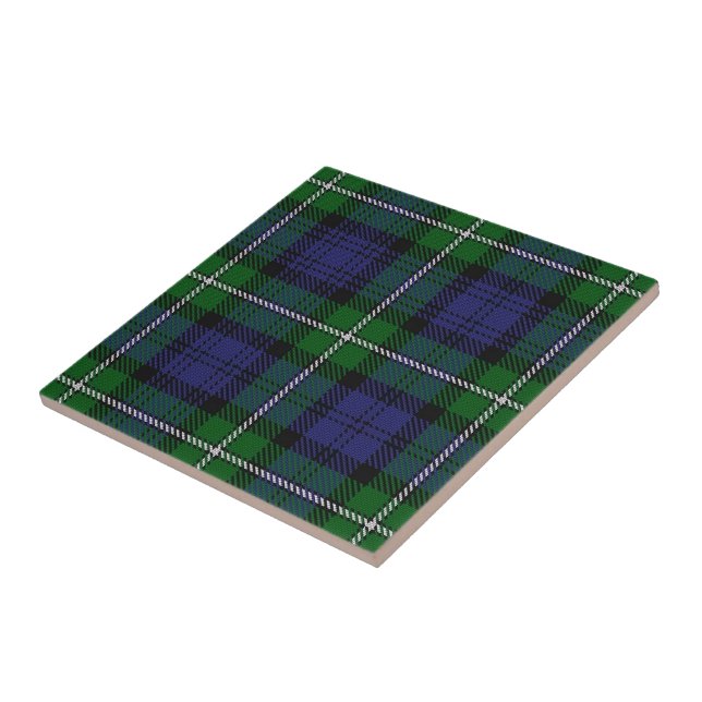 Clan Forbes Scottish Expressions Tartan Tile (Side)