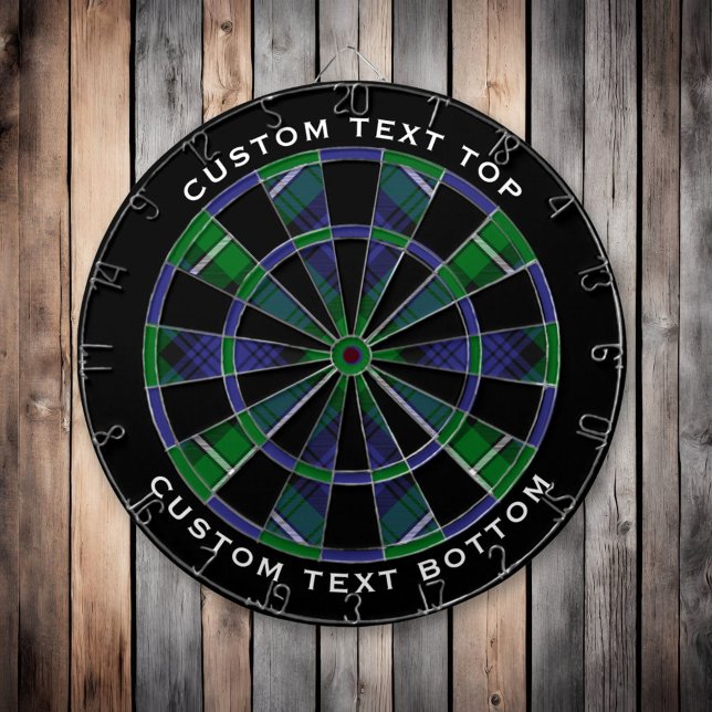 Clan Forbes Tartan Dartboard (Creator Uploaded)