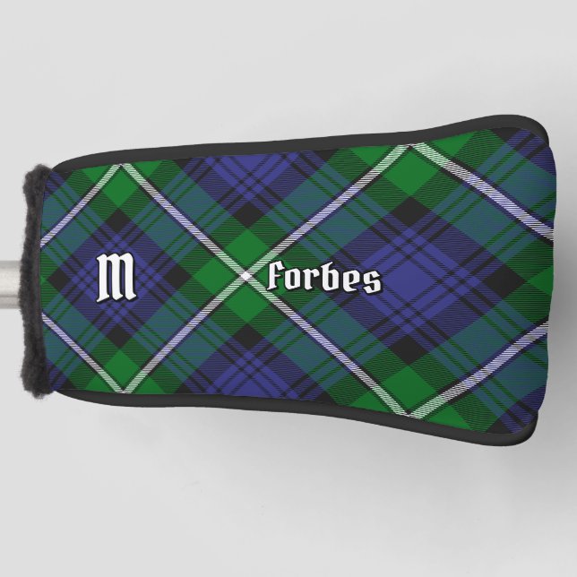 Clan Forbes Tartan Golf Head Cover (Front)