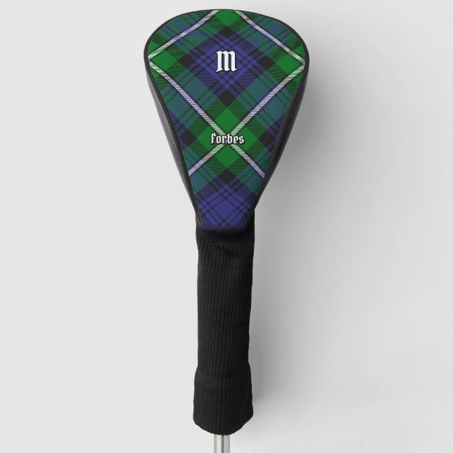 Clan Forbes Tartan Golf Head Cover (Front)