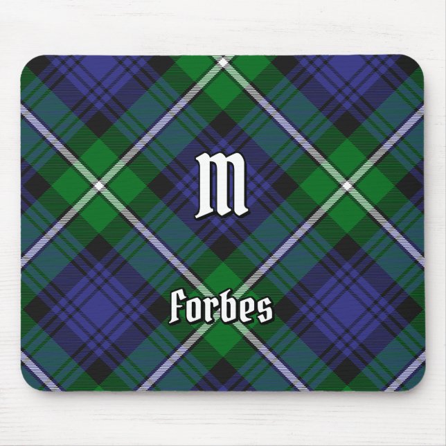 Clan Forbes Tartan Mouse Mat (Front)