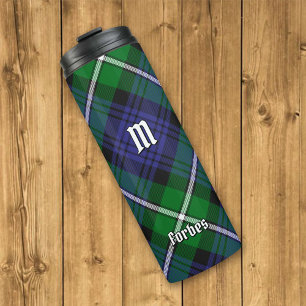 Clan Forbes Tartan Thermal Tumbler