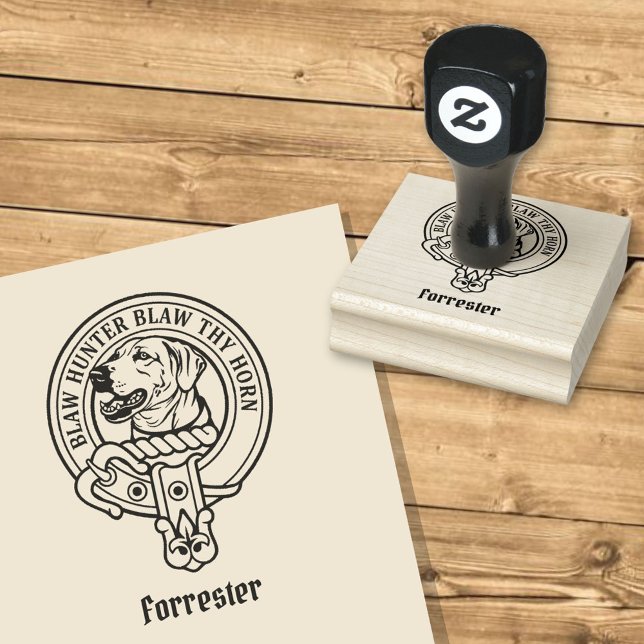 Clan Forrester Crest Rubber Stamp (Creator Uploaded)