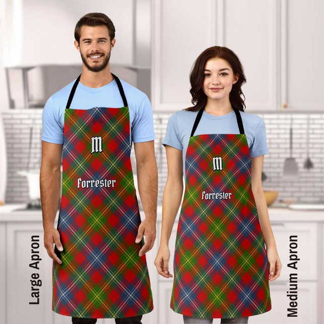 Clan Forrester Tartan Apron (Creator Uploaded)