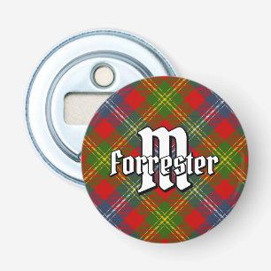 Clan Forrester Tartan Bottle Opener