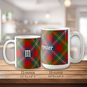 Clan Forrester Tartan Coffee Mug