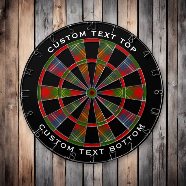 Clan Forrester Tartan Dartboard (Creator Uploaded)