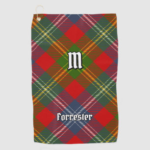 Clan Forrester Tartan Golf Towel