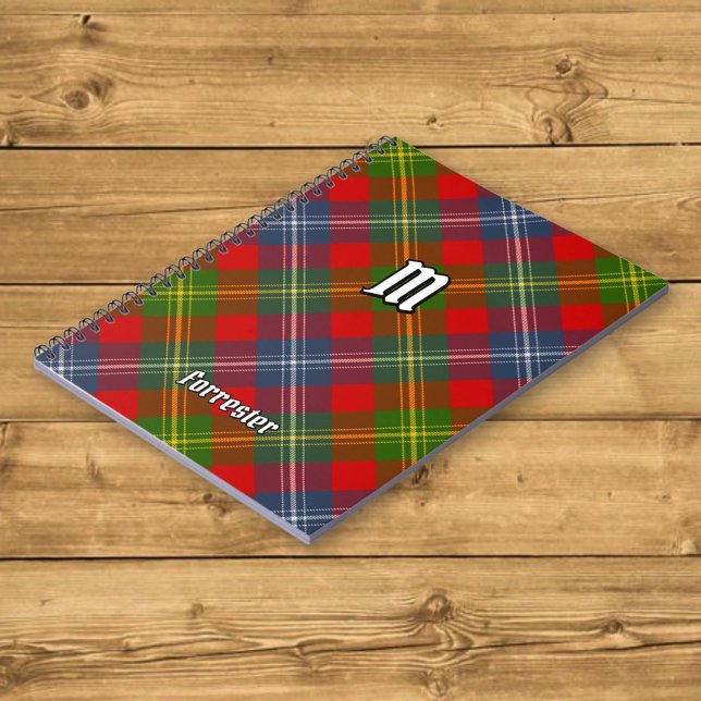 Clan Forrester Tartan Notebook (Creator Uploaded)