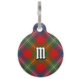 Clan Forrester Tartan Pet Tag