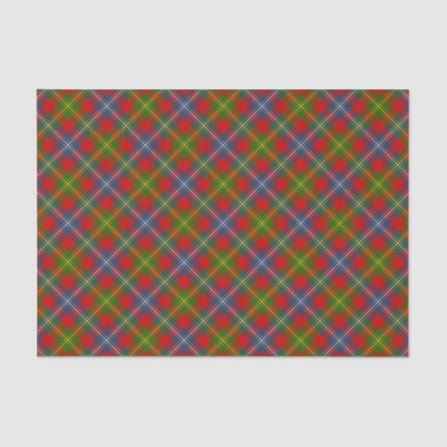 Clan Forrester Tartan Tissue Paper (Front)