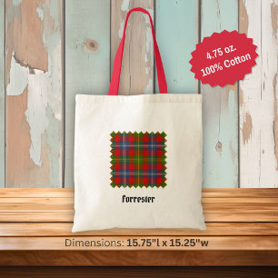 Clan Forrester Tartan Tote Bag