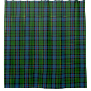 Clan Forsyth Forsythe Tartan Shower Curtain
