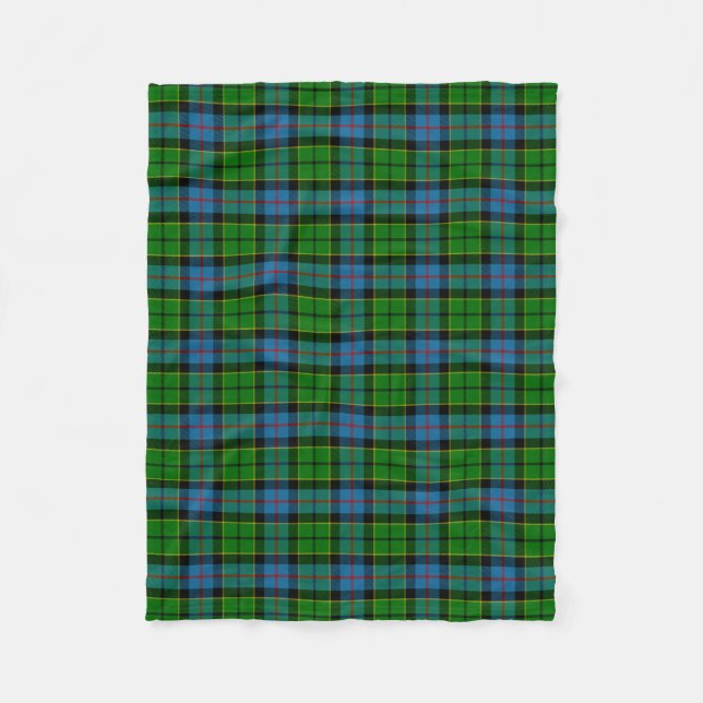 Clan Forsyth Tartan Fleece Blanket (Front)