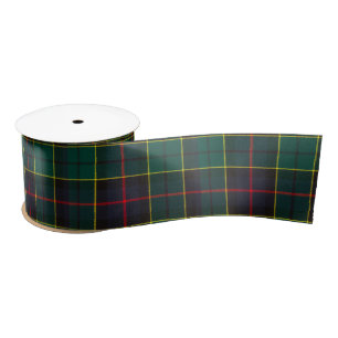 Clan Forsyth Tartan Plaid Satin Ribbon