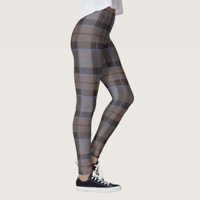 Clan Fraser Ancient Hunting Tartan Leggings (Right)