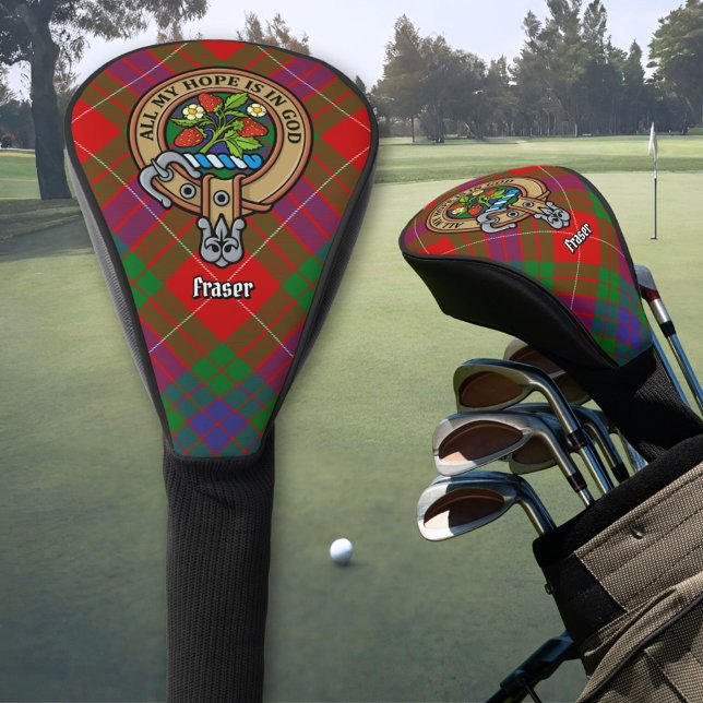 Clan Fraser Crest Golf Head Cover (Creator Uploaded)