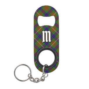 Clan Fraser Hunting Tartan Keychain Bottle Opener